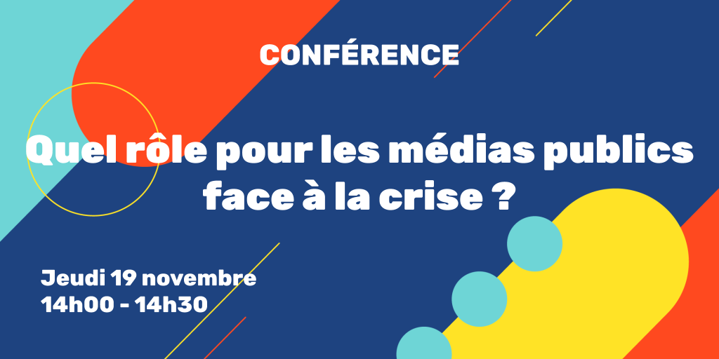 🎙️Quel rôle pour les médias publics face à la crise ?  #MediasEnSeine

👥Avec Sybile Veil (<a href="/radiofrance/">Radio France</a>), <a href="/DelphineErnotte/">Delphine Ernotte Cunci</a> (<a href="/Francetele/">France Télévisions</a>), Marie-Christine Saragosse (<a href="/France_MM/">France Médias Monde</a>), <a href="/laurent_vallet/">Laurent Vallet</a> (<a href="/Ina_audiovisuel/">INA - Institut national de l'audiovisuel</a>) et <a href="/YvesBigot/">bigot yves</a> (<a href="/TV5MONDE/">TV5MONDE</a>)

📺À suivre ici👉mediasenseine.com/fr/