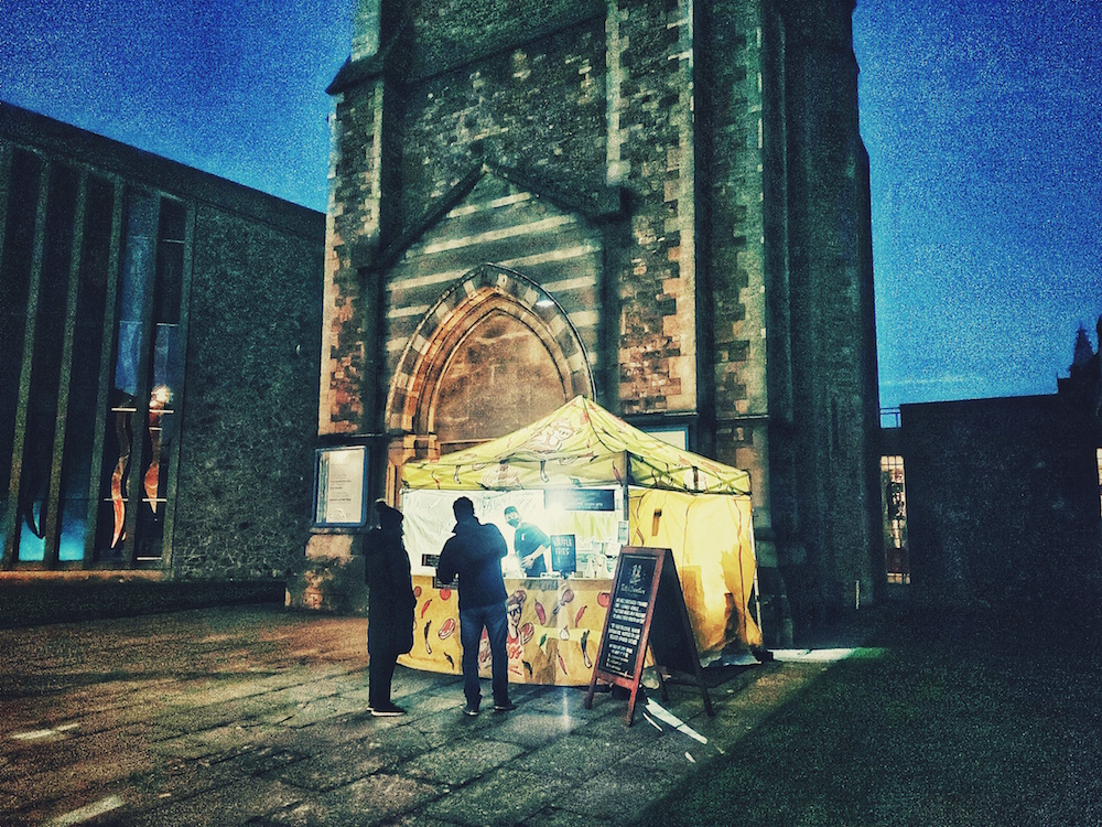 scoffpopup's tweet photo. People of #Clifton! We have a tasty lockdown treat for you later as #BanhWagon will be bringing #Vietnamese banh mi and rice pots to @allsaintsclift1 from 4pm! Check out the menu below #cliftonfood #scoffpopup #localtrader #bristoltakeaway #fridaynightsinbristol #bristollife https://t.co/vvDGGwhNF6