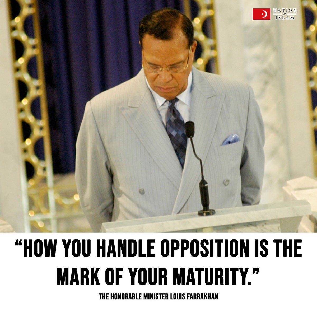 dotsconnector's tweet image. Get serious about “the struggle.” Remember, Winners never quit. Quitters never win. #farrakhanspeaks