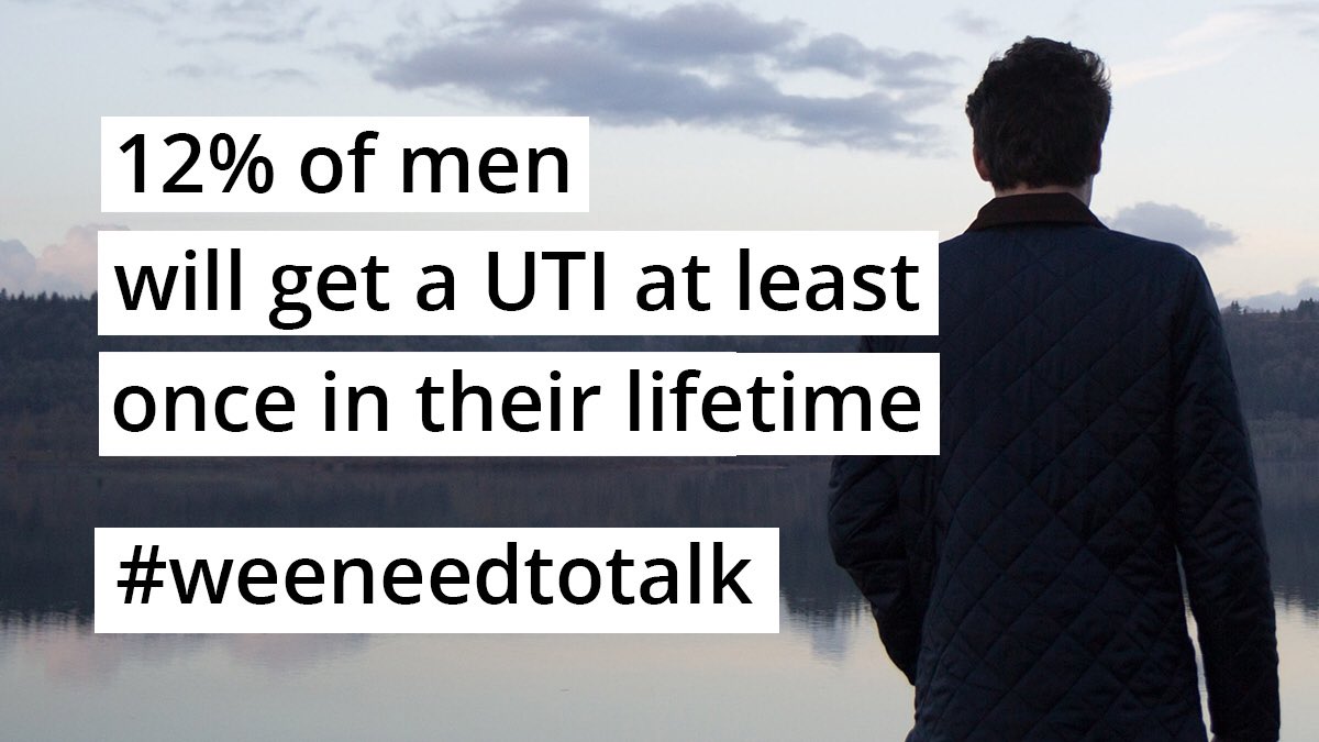cuticuk's tweet photo. Men get UTIs too. Men, women and children get UTIs. 12% of men suffer a UTI infection at least once in their lifetime. But urinary problems can be hard to diagnose in men. https://t.co/W7cC90aiFw
#weeneedtotalk #InternationalMensDay https://t.co/PsyzPEBySF