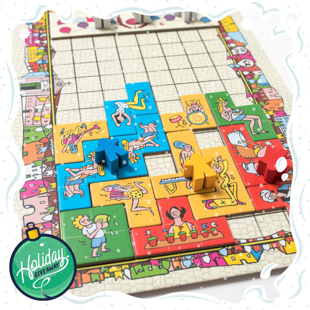 Pandasaurusgame's tweet photo. 🎄 Day 4 of Holiday Panda-monium giveaways - ARRAIAL 🎄

In Arraial, players organize their own festivals and invite party-goers to their town board. Whoever attracts the greatest number of partiers will win the game!

🎅🏽 👉  Enter here: https://t.co/ZCJai7WXZy https://t.co/Dh5m5bCJpk