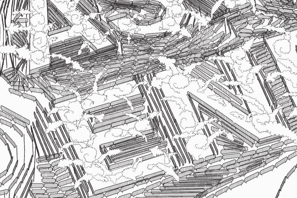 Paper.js (used to be known as Scriptographer) by  @juerglehni and  @jonathanpuckey is an amazing Javascript library for creating canvas graphics. It has a sketch environment to debug drawings. It unlocked a special wave of creative stuff during 2010s:  http://paperjs.org/examples/&nbsp;