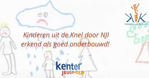 kenterjeugdhulp's tweet photo. De Erkenningscommissie Jeugdinterventies heeft Kinderen uit de Knel erkend als 'goed onderbouwd'. Kinderen uit de Knel is daardoor nu opgenomen in de databank Effectieve Jeugdinterventies van het Nederlands Jeugdinstituut (NJi) (https://t.co/XFPCnlQZLv). https://t.co/sCdb3u9Pql