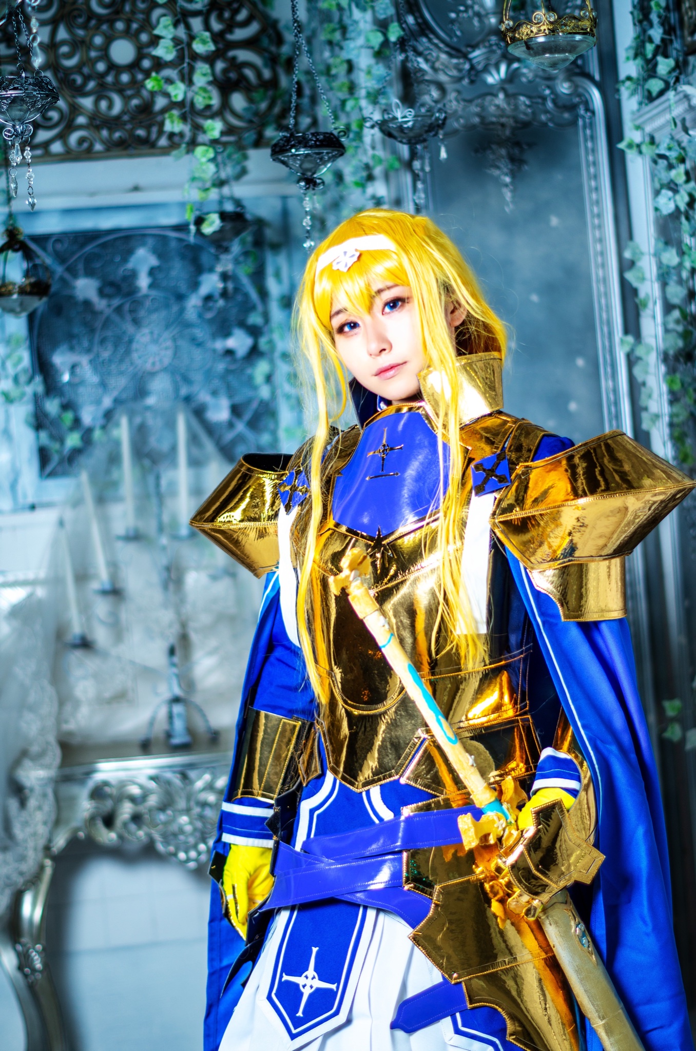 ソード・アート・オンライン アリス 整合騎士 コスプレ衣装+
