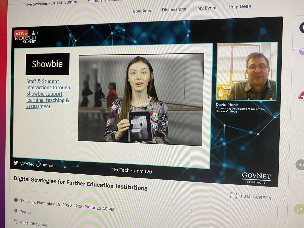 Krowdrah's tweet image. Great shout out to @showbie @SAA_Show #SAAShow20 from @HarlowCollege #enhancedlearning #selfassessment