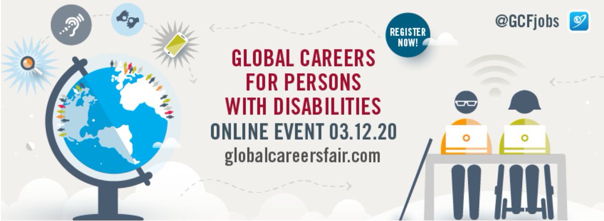 UNHCRCareers's tweet image. @Refugees  is recruiting talent with disabilities from diverse background for opportunities worldwide🌎

Join the Global Careers for Persons with #Disabilities online event on 3 December to chat👩‍💻1-2-1 to UNHCR recruiters.

 Register here: bit.ly/2UDom5w
#inclusion