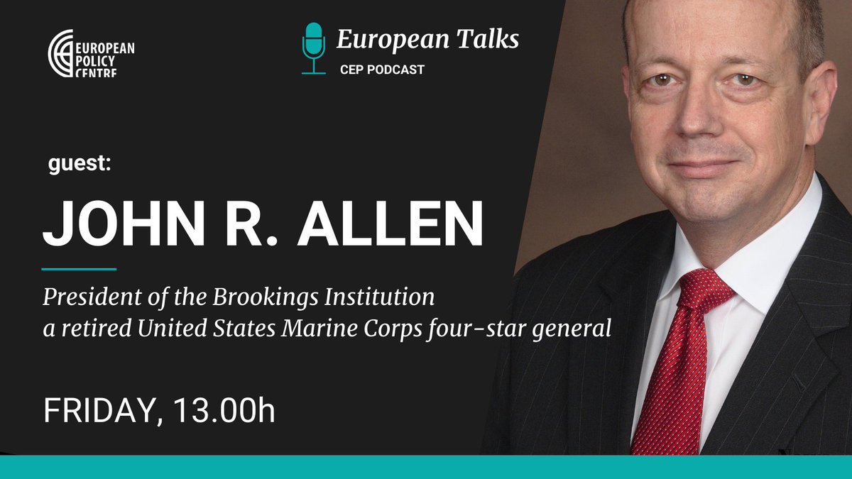 CEPBelgrade's tweet photo. Tomorrow at 13.00 - a NEW episode of our #EuropeanTalks🎤
Our Researcher @mr_Subotic talked about the US elections and what can Serbia expect from the new Biden administration with great Mr #JohnAllen, President of @BrookingsInst.
Follow us and don't miss out on this episode! https://t.co/4NliM24t33