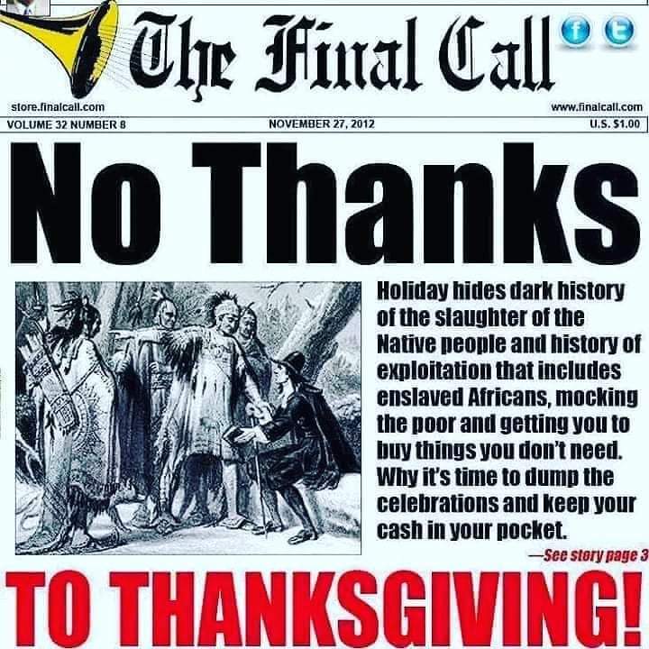 aok4justice's tweet image. DO NOT celebrate #ThanksTAKING. Boycott #BlackFriday2020. #UpWithJesusDownWithSanta