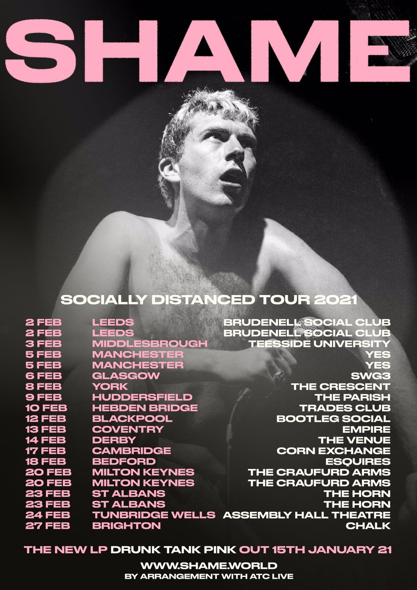 So to counter that we’re doing 20 shows across independent venues across the country, many in places we’ve never played before. So not only can you hear us slay our new record live, but also supply some much needed patronage to these wonderful small venues.