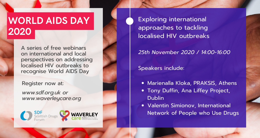 SNEWF's tweet image. Since 2015, there's been an ongoing #HIV outbreak in #Glasgow. This has continued during COVID-19 &amp;amp; is now no longer confined to the @NHSGGC area

Find out more at these upcoming webinars for #WorldAIDSDay

25th Nov - buff.ly/2InA5ma

2nd Dec - buff.ly/3ldKdvX