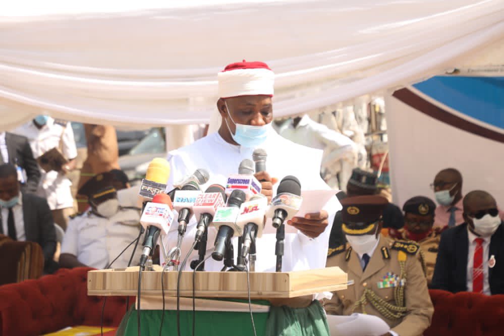 EHS_Division's tweet photo. The Hon. Minister of @FMEnvng @DrMuhdMahmood today attended the commemoration of the #WorldToiletDay2020 at the chief of Maje’s palace Jabi, Abuja.

The theme for this year’s #WorldToiletDay is Sustainable Sanitation and Climate change. https://t.co/n3rYHILqTk