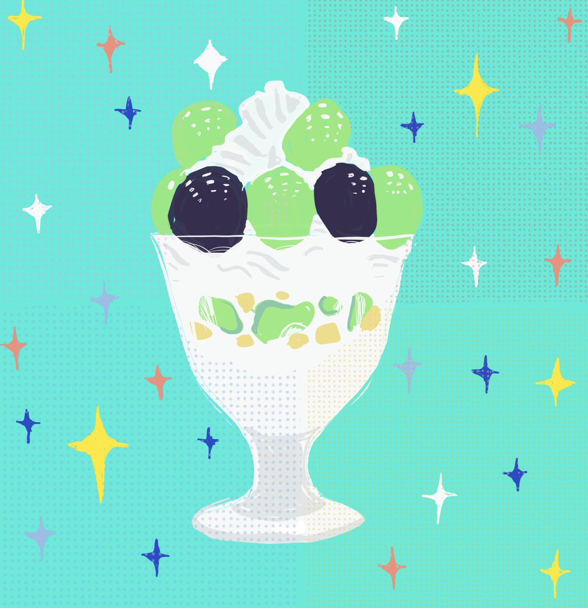 shibilder's tweet photo. パフェ

#illustration #artwork #painting #parfait #drawing #イラスト #イラスト好きな人と繋がりたい #フルールデゥセゾン #パフェ https://t.co/OLYjzzUa53