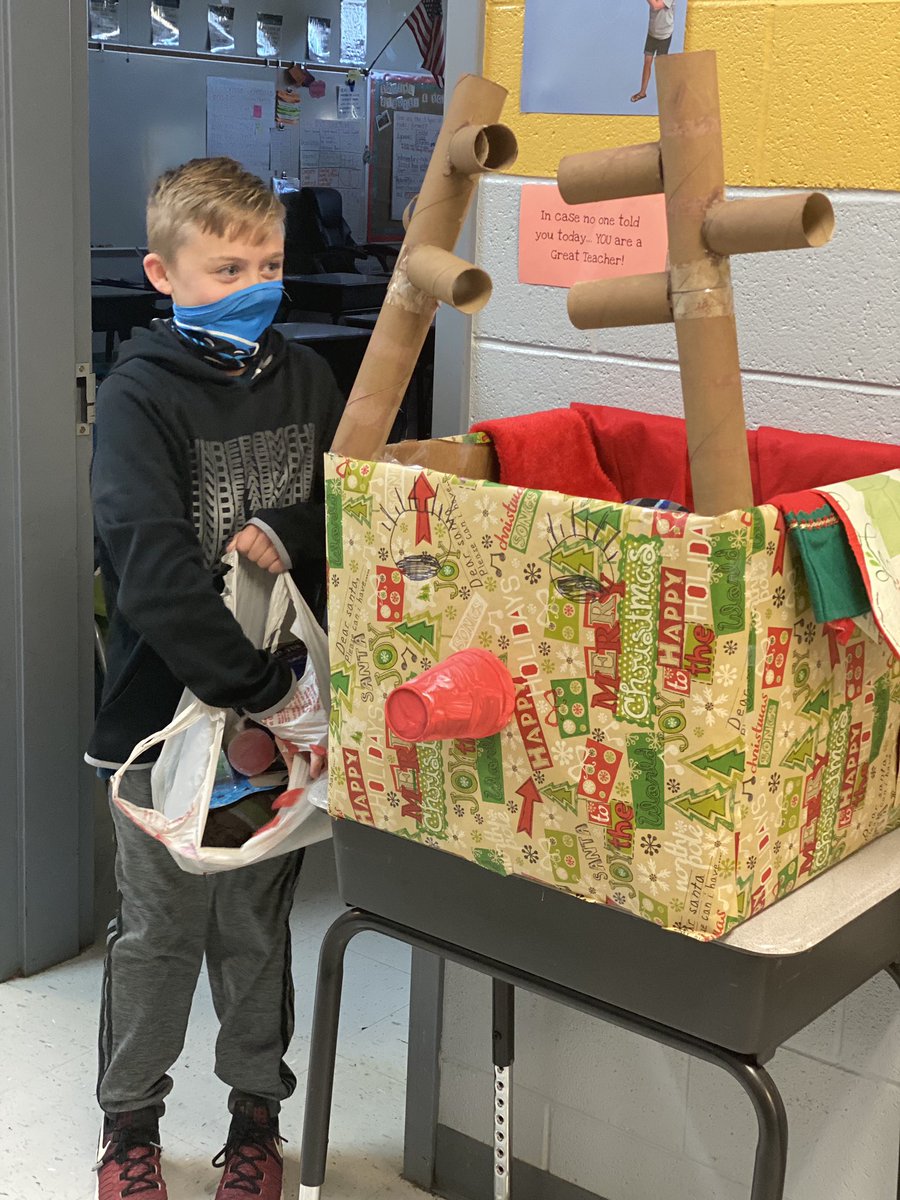 mrs_bcpraytor's tweet photo. Our 4th grade team is hard at work shopping &amp; making generous donations! Day 2 and we already need another donation box! @MillsRiverSch @MrsErickson18 https://t.co/dAHLAvyy82