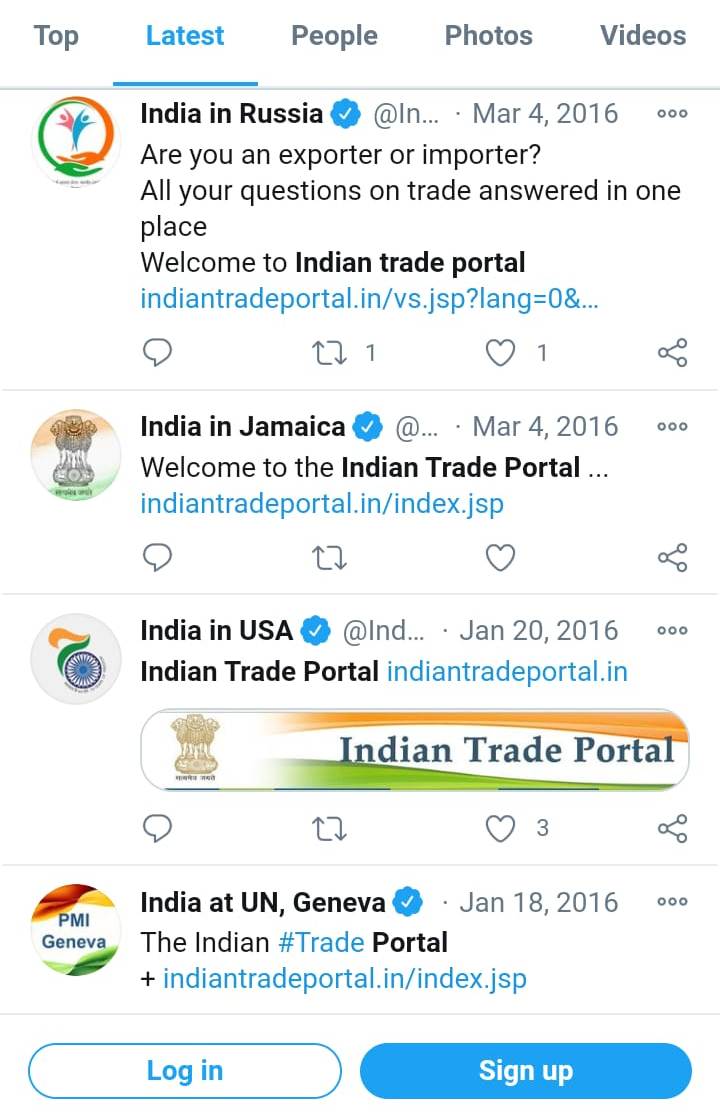 Subham_agarwal2's tweet photo. @narendramodi @PMOIndia @nsitharamanoffc @nsitharaman @ianuragthakur @PiyushGoyal @CimGOI @cbic_india @GST_Council Officers of GST dept refusing to accept INDIAN TRADE PORTAL &amp; NIRYAT MITRA app; completely defying the govt's programmes of DIGITAL INDIA and EODB. Please intervene. https://t.co/c21lN36mBh