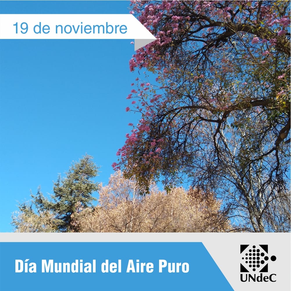 #Efemérides 
En el Día Mundial del Aire Puro el Dr. Juan Lavornia, a través del Instituto de Ambiente de Montaña y Regiones Áridas de la #UNdeC nos invita a reflexionar sobre esta fecha que nos recuerda la importancia del oxígeno para la vida.