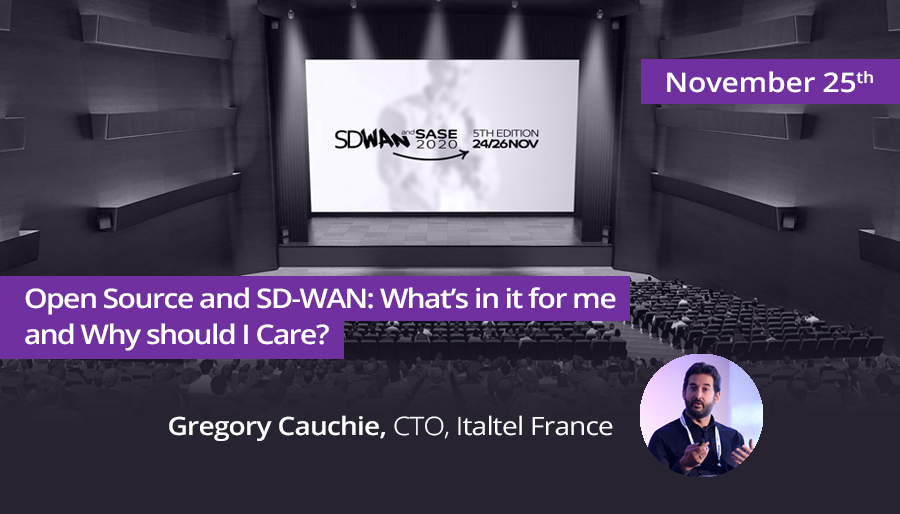 UppersideC's tweet photo. « Open Source and SD-WAN: What’s in it for me and Why should I Care? » : don’t miss Gregory Cauchie, CTO @Italtel, at the SD-WAN & SASE Summit 2020!
Join us for the #sdwanVirtual starting off next week, https://t.co/99QcTuwN6B #SASE #SDWAN https://t.co/XESAXruhTv