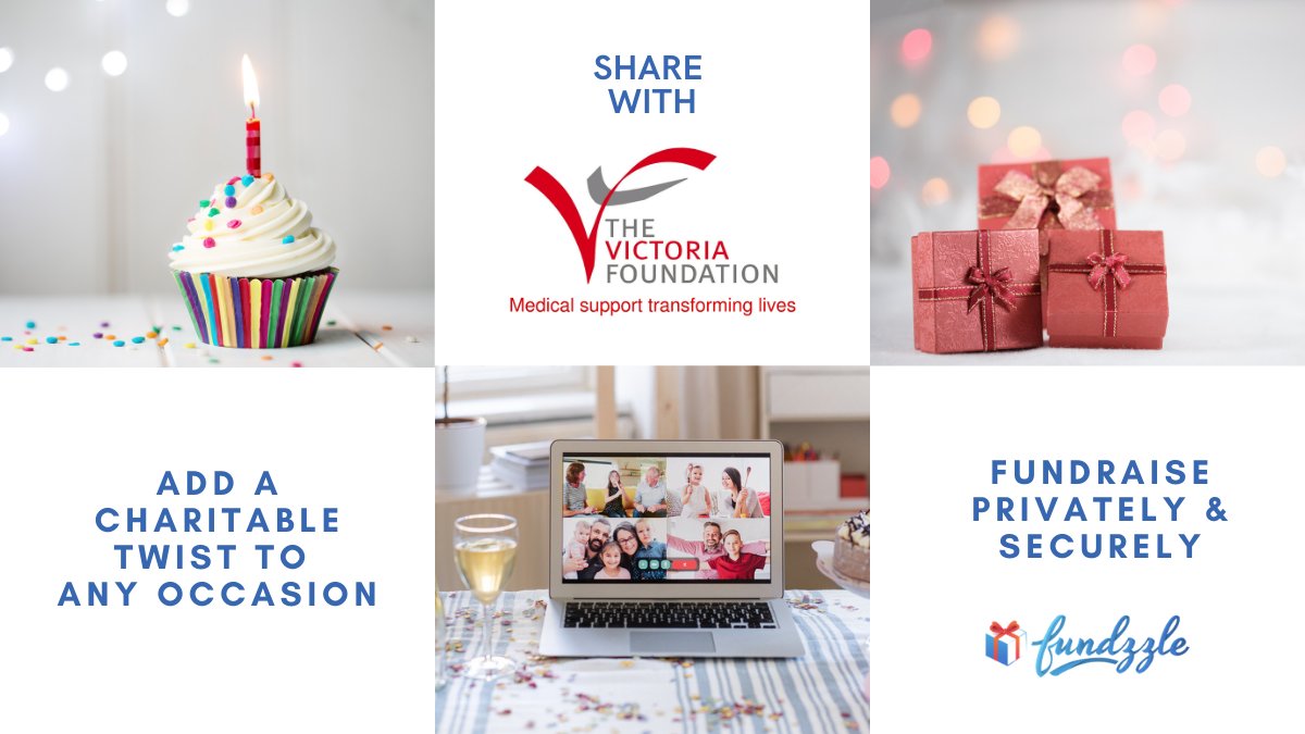 Fundzzle it your way for @VicFoundationUK . Virtual celebrations, group collections & group card signings in support of good causes💝
#ShareWithUs #UKcharity #virtualcelebrations #groupcollections #groupcards