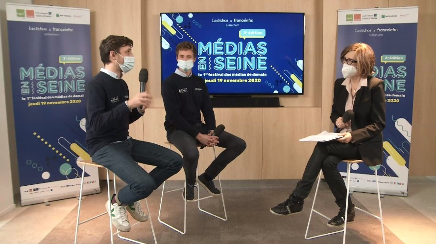 #MediasEnSeine 
@simn_bernard et <a href="/Alexandre_Dech/">Alexandre Dechelotte</a> présentent le combat de <a href="/PlasticOdyssey/">Plastic Odyssey</a>.
Une grande aventure mise en lumière par les #EchosPlanete, le magazine digital du site <a href="/LesEchos/">Les Echos</a>.

Les Echos Planète, des solutions économiques face au défi environnemental.