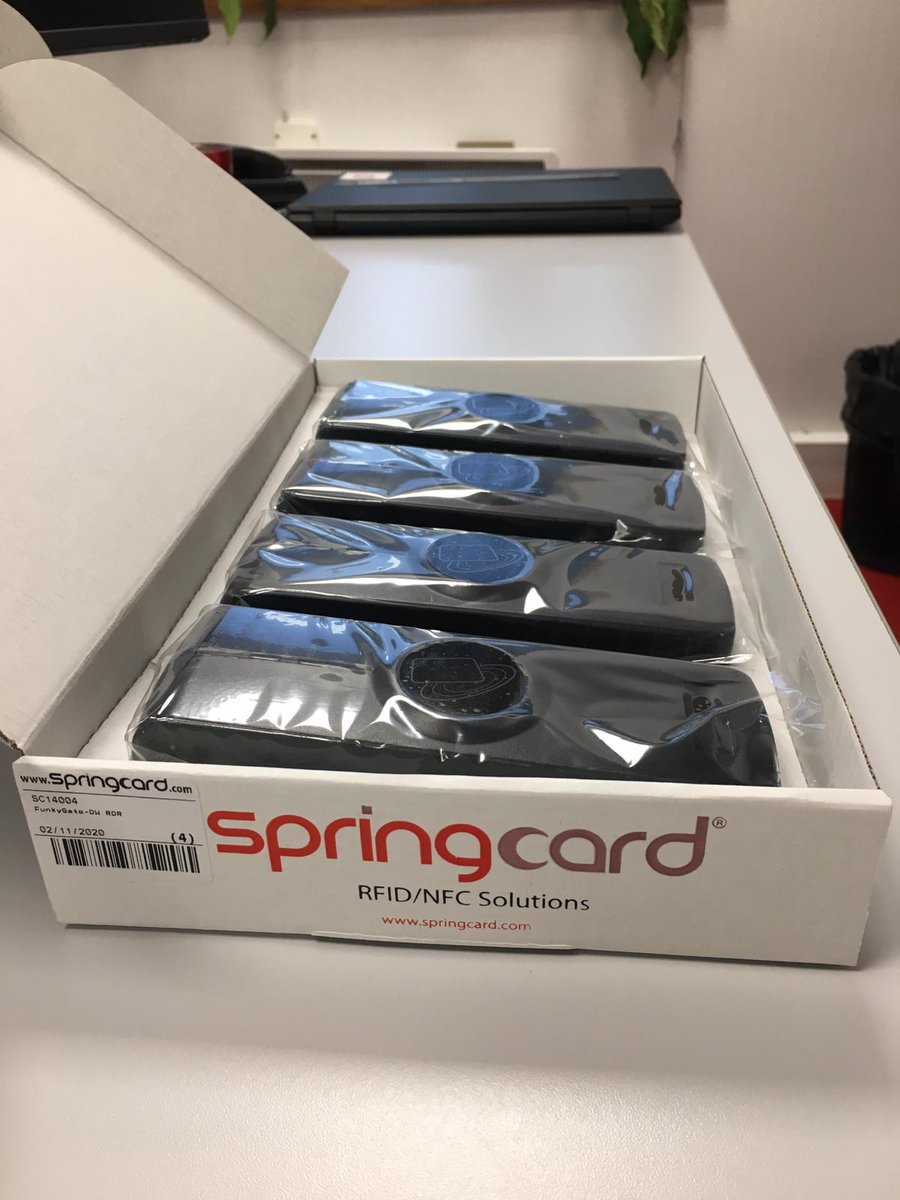 sc_rfid's tweet photo. 🎉20 000 FUNKY 
Merci à @resamania le logiciel de gestion de club de fitness pour leur fidélité et leur confiance dans nos lecteurs intelligents sans contact RFID/NFC.
Notre FunkyGate est destiné aux applications de contrôle d’accès physique;CHECK THIS OUT https://t.co/iIQQ6Aqeco https://t.co/aWJ3OetBvT