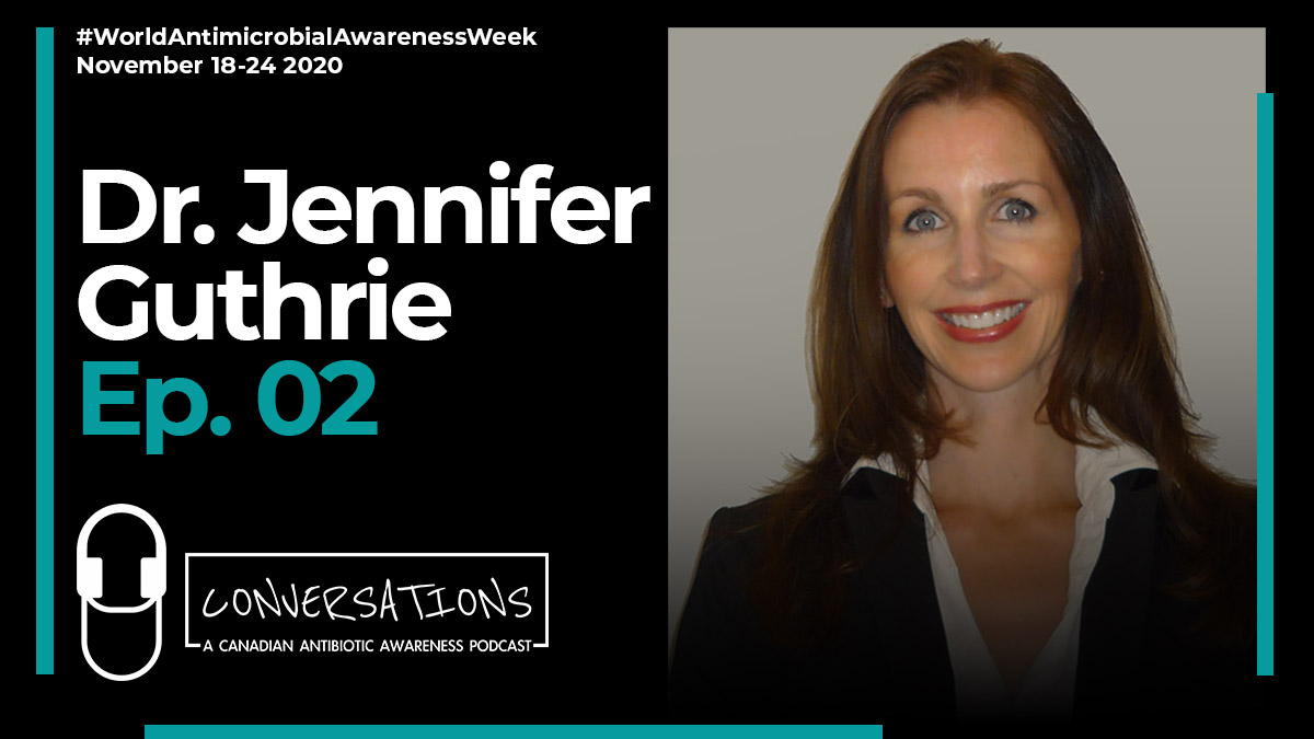 Ep. 02: <a href="/Dr_Lori_Burrows/">Lori L. Burrows</a> is joined by <a href="/JenLGuthrie/">Jen Guthrie</a>, an infectious disease researcher with <a href="/PublicHealthON/">Public Health ON</a>, for a conversation about antimicrobial resistance, tuberculosis, and #COVID19. Listen here: youtu.be/e4X6G7yeQQY