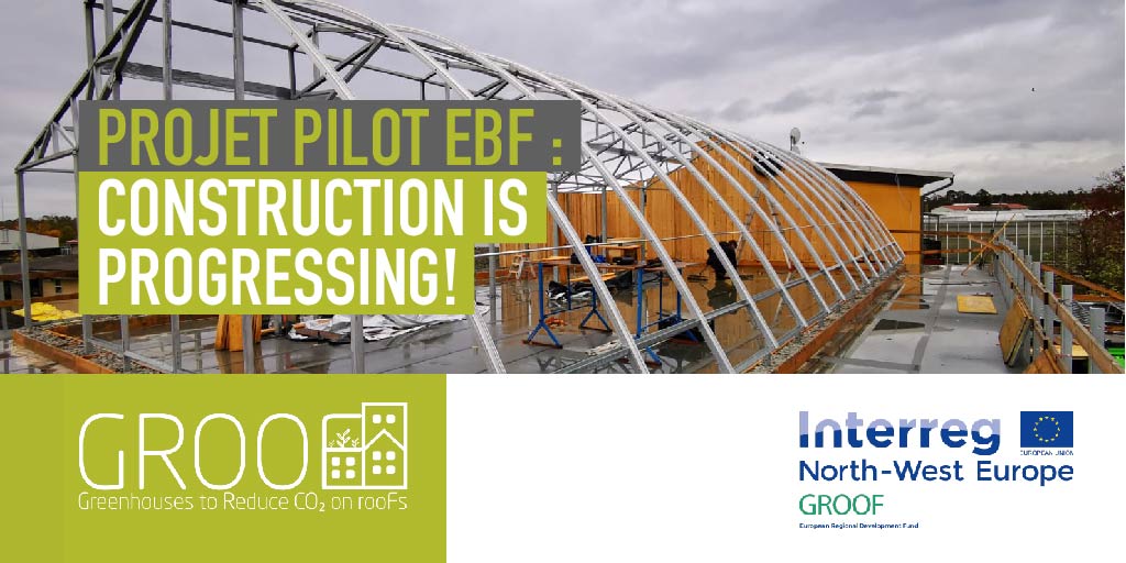 EBF: "We have started with a highly experimental sidewall construction as you can see. Future discussion will be about a wall construction with actually negative CO2 emissions"
#agricultureurbaine #UrbanAgriculture #sustainableagriculture <a href="/INTERREG_NWE/">Interreg NWE</a>