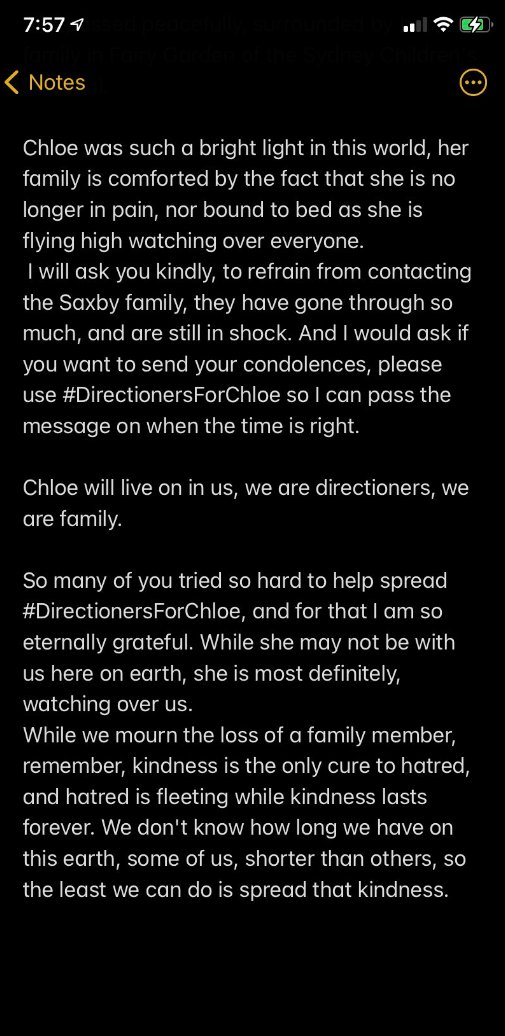 inigunggek's tweet photo. Rest in peace angel.. Directioners are family and we love you so much.. 
#DirectionersForChloe 
#DirectionersForChloe 
#DirectionersForChloe https://t.co/FeuoIqEPjE