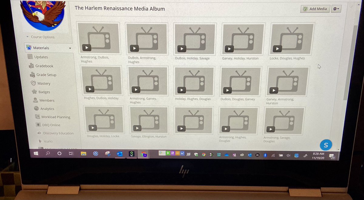 herefordhs_lib's tweet photo. Using curated sources from WorldBook and other websites, all 6 US History classes created presentations on some amazing Harlem Renaissance figures. This week they write their CER analysis. I am so PROUD of what they’ve learned &amp; gained! #BlackHistoryMatters #bcpslms https://t.co/WBXKyoVIRH