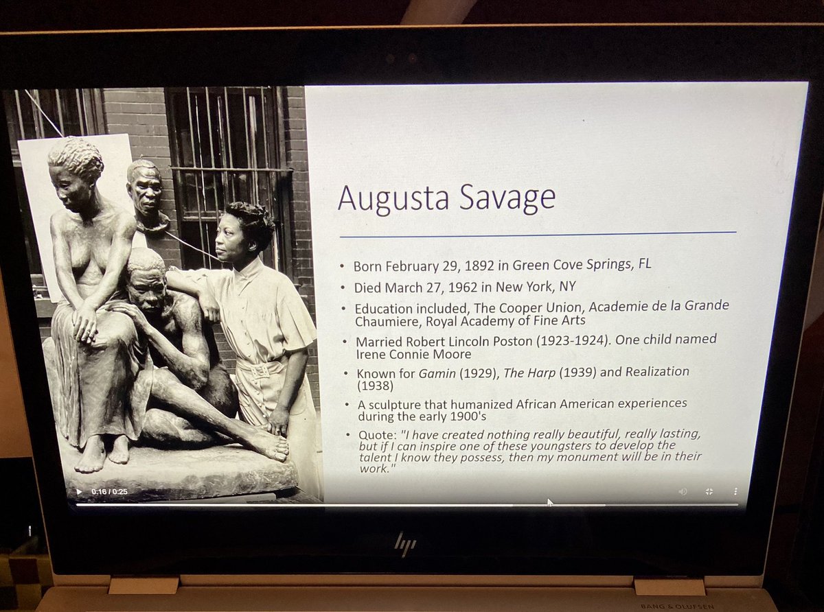 herefordhs_lib's tweet photo. Using curated sources from WorldBook and other websites, all 6 US History classes created presentations on some amazing Harlem Renaissance figures. This week they write their CER analysis. I am so PROUD of what they’ve learned &amp; gained! #BlackHistoryMatters #bcpslms https://t.co/WBXKyoVIRH