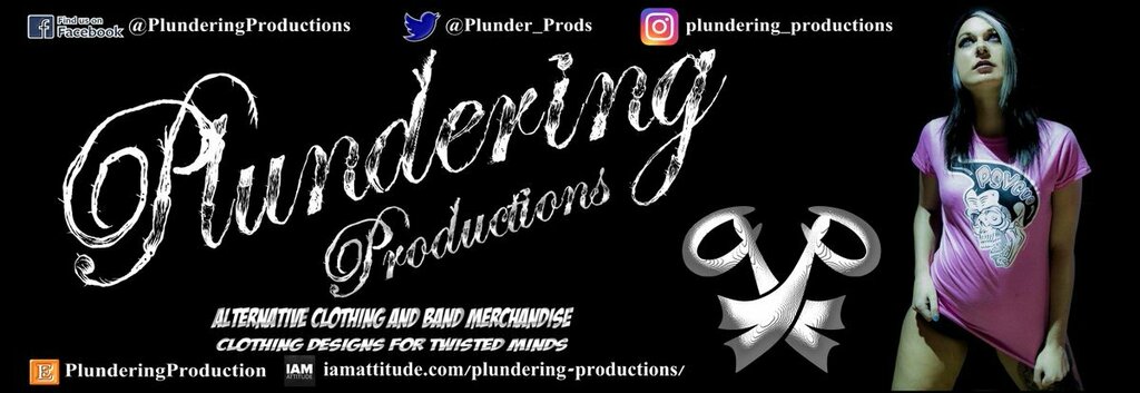 Plunder_Prods's tweet photo. Follow us on #Facebook https://t.co/FM7LPim0VY leave a comment #Like &amp; #Share #Goth #Punk #HeavyMetal #Rockabilly #Alternatve #SubCulture https://t.co/DYBSwehsAz