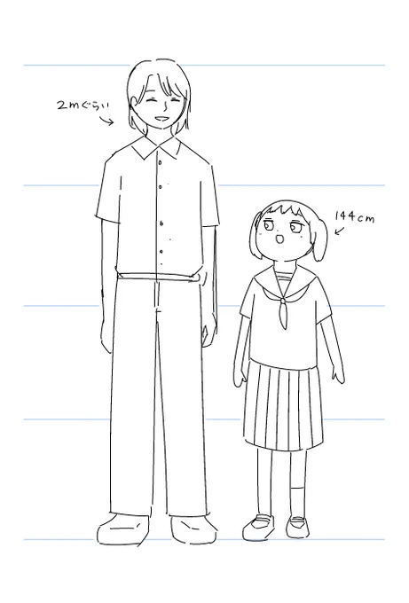 最後の1コマで部長のデカさが目立ってるけど、部長は2メートルぐらいある設定です 