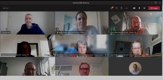 nhswalesfinance's tweet photo. Another really well attended session with Duncan Brodie this morning on how to successfully land your next NHS Job. 
The session provided constructive hints and tips to grow confidence in the application and interview process. https://t.co/d1koSABG9x