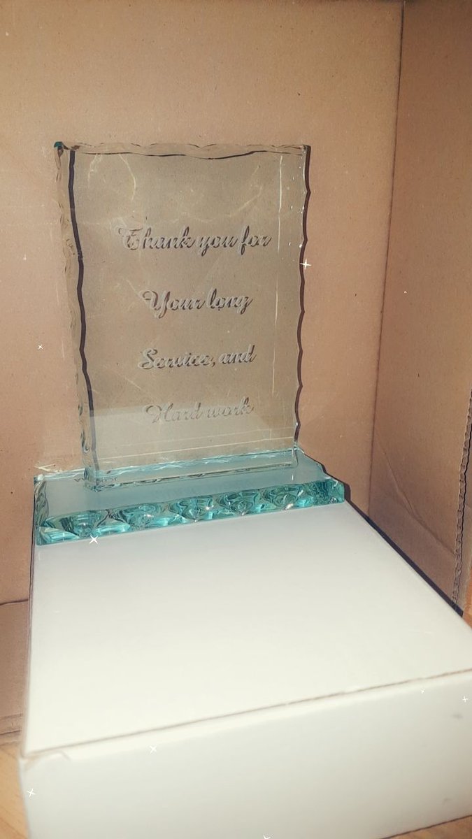 Who will get our long service award