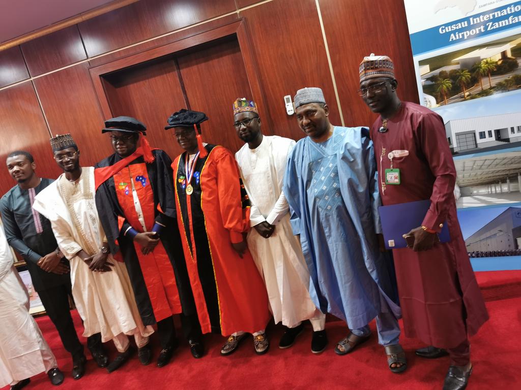Reward of a hard work. Congratulations your Excellency on conferment of an Honorary Doctorate Degree on you by AFRICAN INSTITUTE OF SCIENCE ADMINISTRATION AND COMMERCIAL STUDIES LOME - Togo. Keep going and God bless your efforts. @Bellomatawalle1 @AbdulAG01