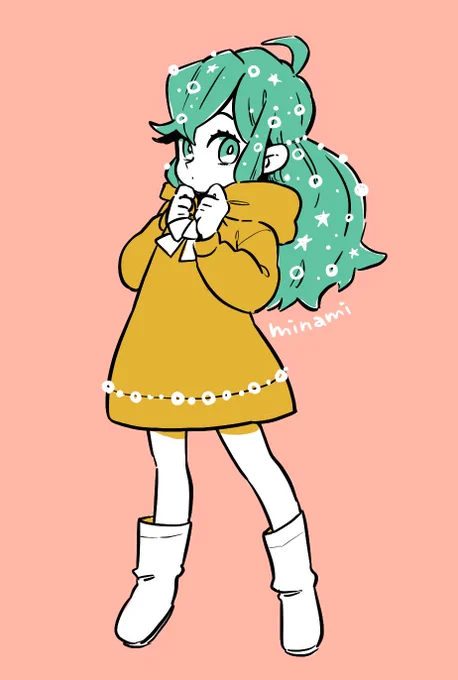 ツリーちゃんを考え中 #創作 