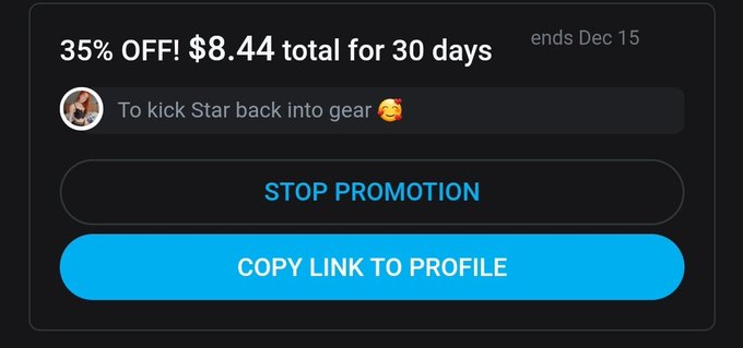 Help me kick my booty back into gear with this incredible sale  https://t.co/2AmeBXzRUL https://t.co<a href="/tag/onlyfans"class="tags"><span>#onlyfans</span></a>
