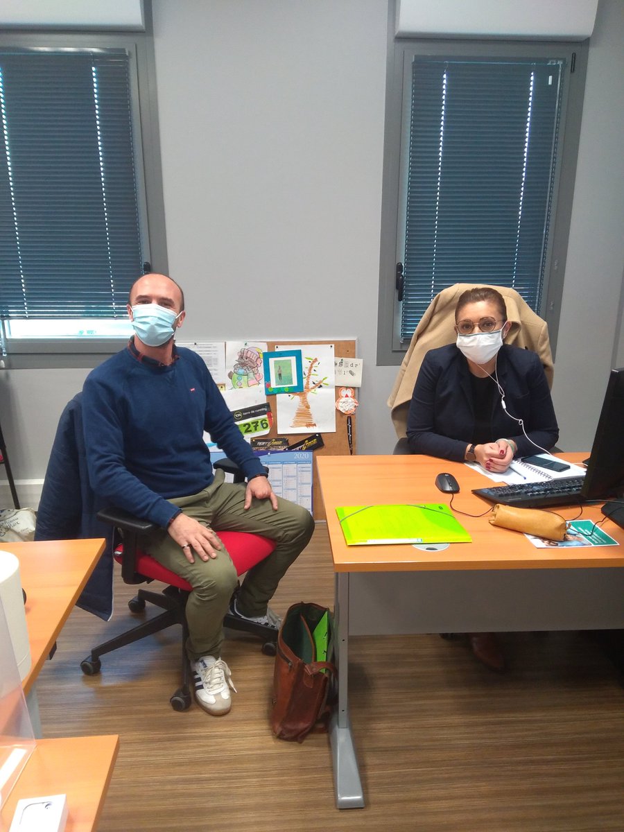 Gaëtan découvre le métier de conseiller emploi à l'agence de Chinon #TousMobilisés #AvecPôleEmploi #DuoDay2020