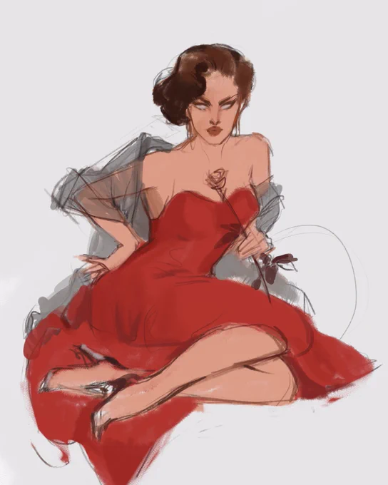 So I started something today ?? 