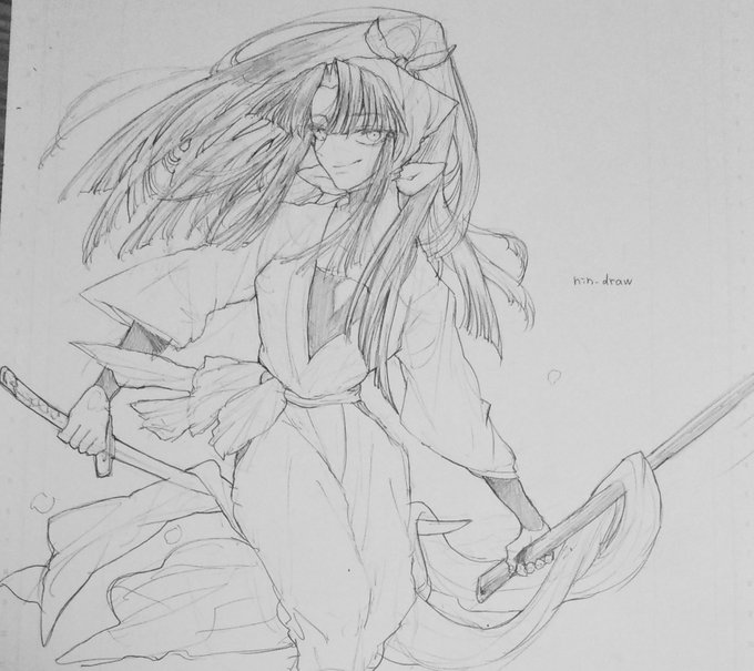 #nin_draw 
トモミちゃんはくノ一!! 