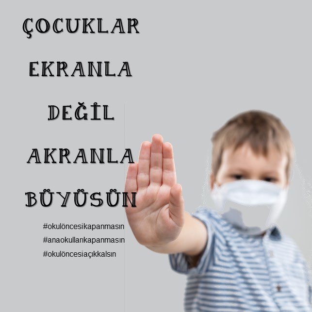 alevnil's tweet photo. #okuloncesikapanmasın# https://t.co/QEXzdOKhQn