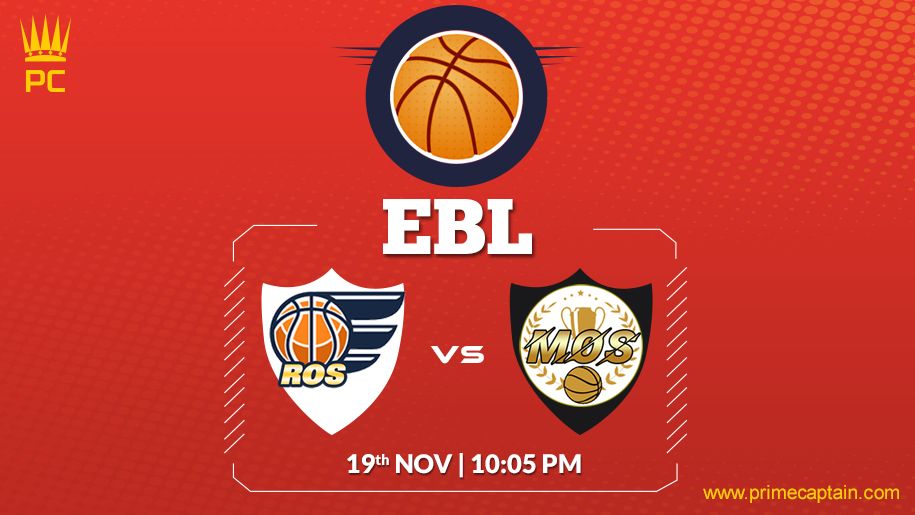 PrimeCaptain1's tweet photo. 🏀 Basketball League 🏀
ROS vs MOS 
19 NOV | 10:05 PM
Create your team and join the contest now!
https://t.co/vq5qur015o
.
.
#PrimeCapatin #Basketball #FantasyBasketball #FantasySports https://t.co/X7zo7wMQXn
