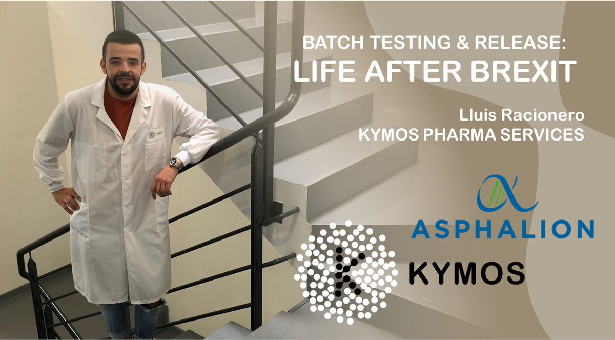 KymosGroup's tweet photo. Dealing with #pharmaceutical products in the EU market? @KymosPharma & @Asphalion talk about the benefits of EU continental #CROs weeks away from #Brexit. #Pharmaceutical #QualityControl #regulatoryAffairs #BatchTesting #batchRelease #biosimilars #generics https://t.co/LZNPGm5qcm https://t.co/Dp9Ee0QP2F