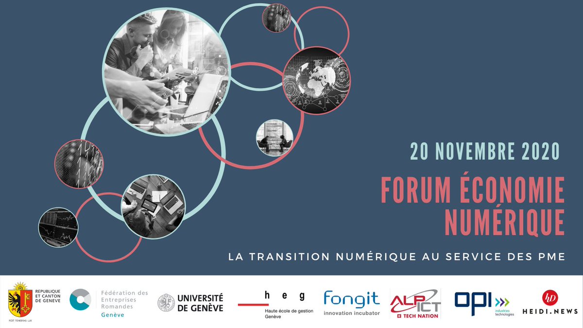 GE_OCEI's tweet photo. 📅 Le Forum Economie Numérique a lieu demain! RDV sur https://t.co/lQtSCFXTQe dès 8h30 pour la session plénière ouverte à tous. #cybersécurité #transformationdigitale et #ecommerce seront au centre de cette édition.
#PME #entreprise #transitionnumérique #FEN2020 https://t.co/vRjJF6yaCj