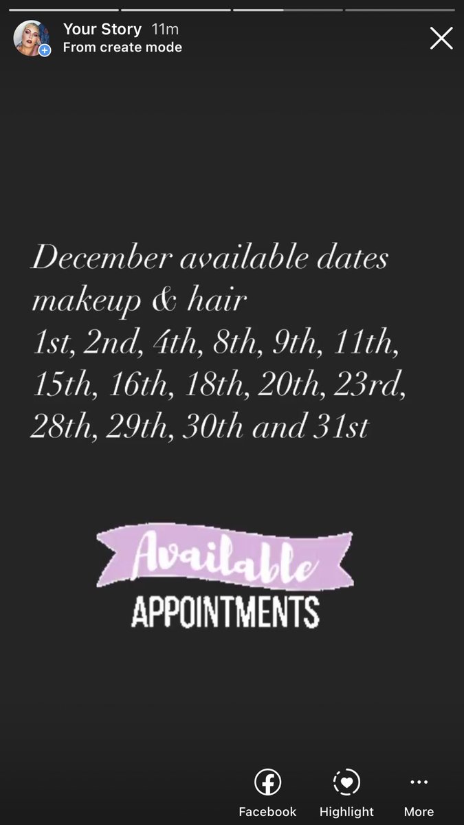 PurpleroseJm's tweet photo. Dates still available and hIr and make-up promotion https://t.co/tRSBr6zqg7