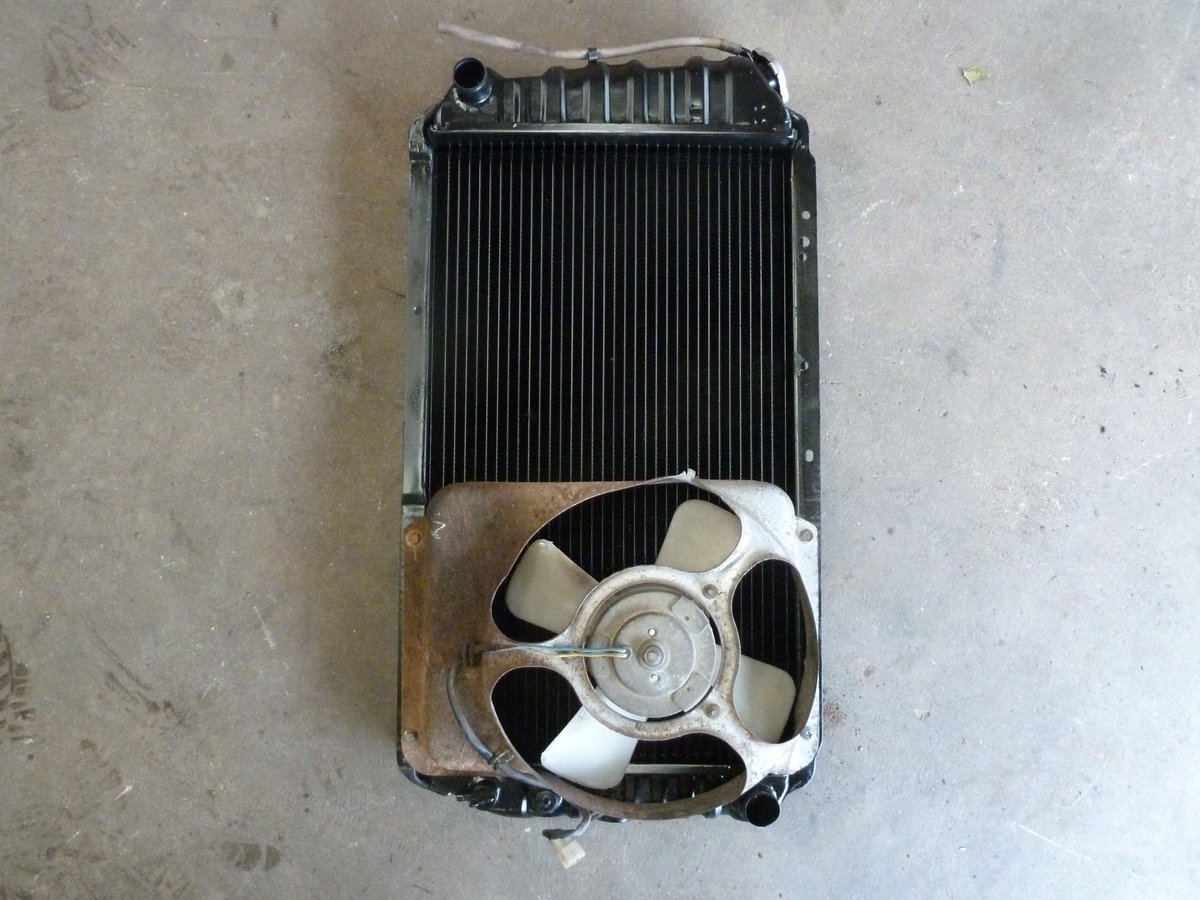 ExeterRadiator's tweet image. A new core fitted to a Subaru 1800 Pick up 1992.  #subaruradiator #newcore