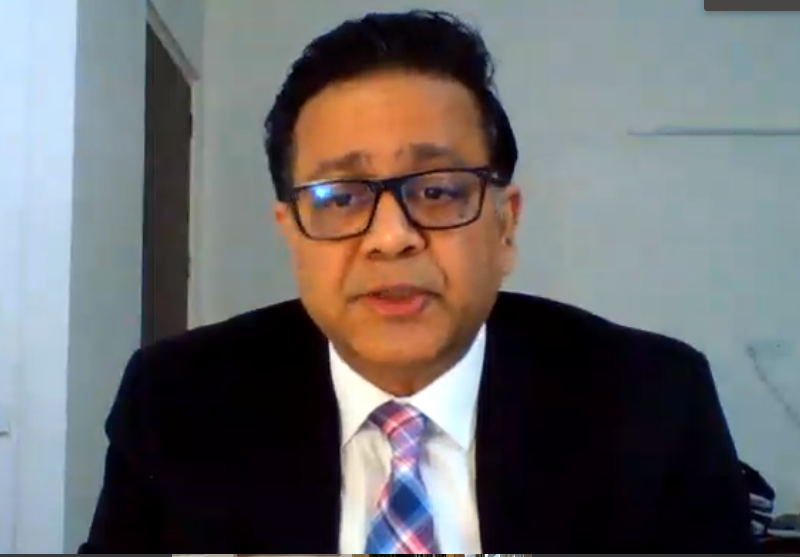 nasscomgtd's tweet photo. Welcome to #Day4 of @NASSCOM #USWeek! @shivendra_1969, VP &amp; Head, @NASSCOMGTD recapping our #KeyLearnings so far; the #Indian #IT #Industry in #Indiana; key Qs from cos. looking to #SetUp in the #US &amp; previewing what lies ahead today as we deep-dive into #Indiana. @Indiana_EDC https://t.co/PNPe5ksasQ