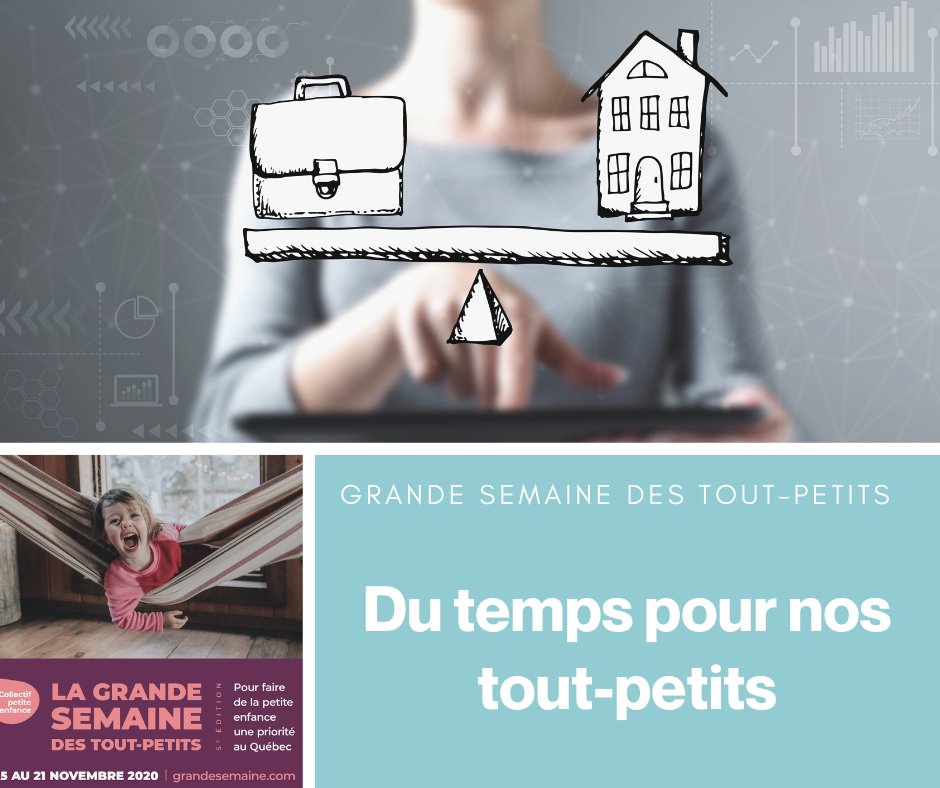 MAMMaternite's tweet photo. Grande semaine des tout-petits 2020: Une occasion de sensibilisation, de dialogue et de mobilisation sociétale en faveur de la petite enfance. Aujourd'hui, on jase de conciliation famille-étude-travail.

https://t.co/OCQM4iPaQL https://t.co/yLjjD5fiet