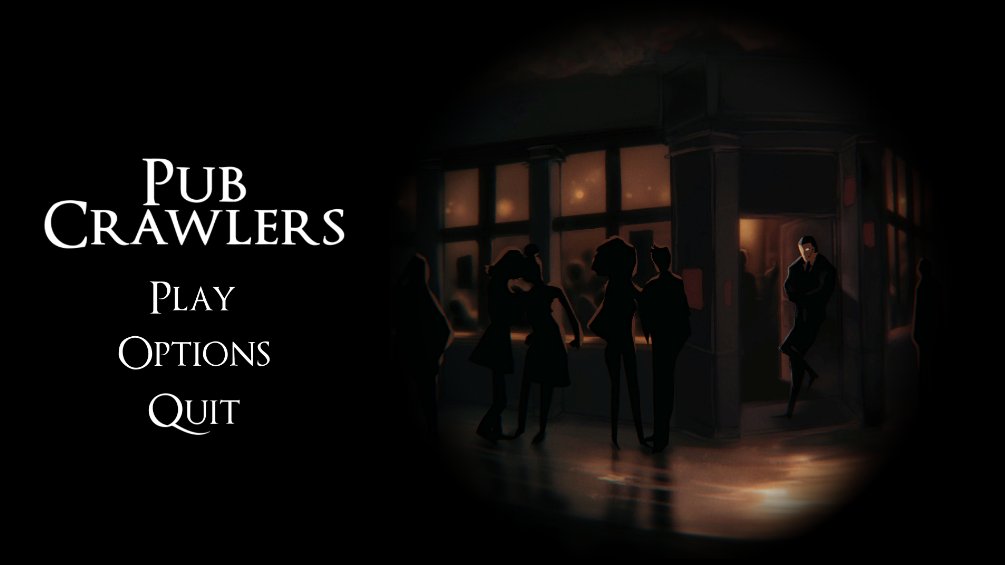 JosephGallear's tweet photo. got our menu set up, and we can reveal the name of the game: Pub Crawlers ! @UkieStudents #raisethegamejam https://t.co/1f28X6123P