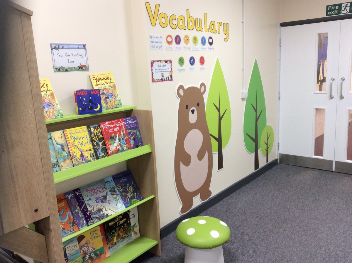 DanesInfAcad's tweet photo. So excited to open our Brand new library for our children to access in their Year group zones. #readingisfun #DIAreading #adventure https://t.co/ObAjm3E3fW