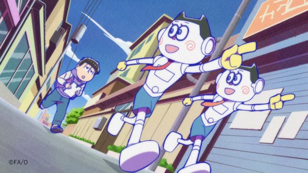ট ইট র おそ松さん 公式アカウント 本日放送 テレビ北海道にて深夜1時30分 おそ松さん 第6話 客引き 最適化 マッサージ 最適化 一松に好かれようと双子のaiロボットは懸命に奮闘するが その他 配信情報はコチラ ট ইট র おそ松さん 公式アカウント 本日放送 テレビ北海道にて深夜1時30分 おそ松さん 第6話 客引き 最適化 マッサージ 最適化 一松に好かれようと双子のaiロボットは懸命に奮闘するが その他 配信情報はコチラ