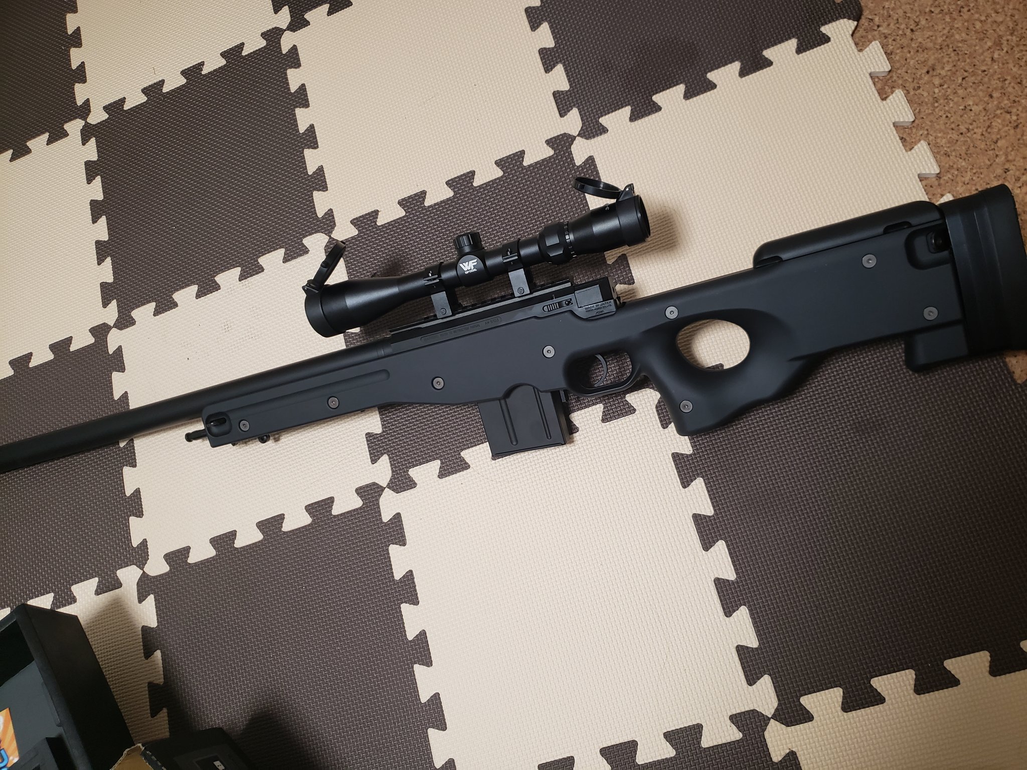 𝓣ℴ𝓾𝔂𝓪 買っちゃった かっこいいです 山梨 サバゲー 電動ガン 東京マルイ L96aws 銃は男のロマン T Co Oafo7pglsk Twitter